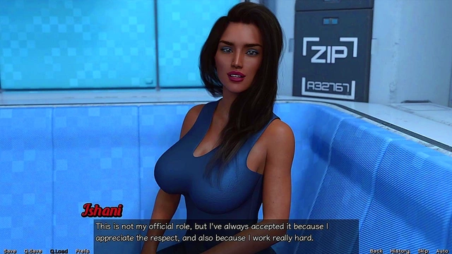 Indian MILF With Giant Tits Moans During erotic Massage in Spacy 3D Anime Scene