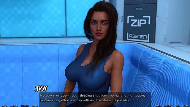 Indian MILF With Giant Tits Moans During erotic Massage in Spacy 3D Anime Scene