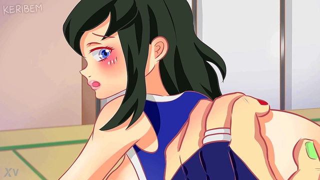 Suma from Demon Slayer Gets Fucked Prone for Anime Ass Creampie