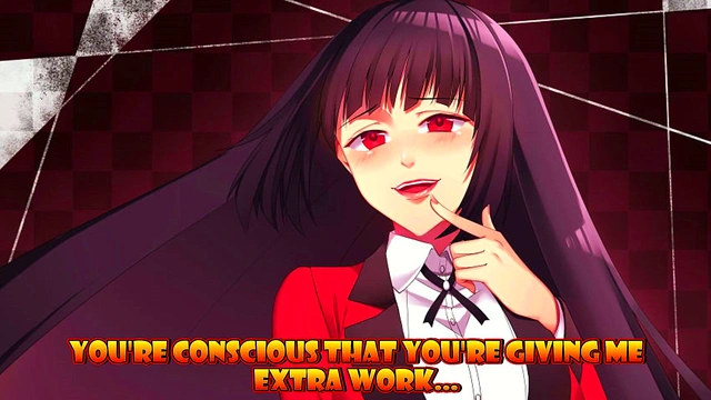 Jabami Yumeko Dominates You With Feets & Dice Games for Humiliating CBT Fun