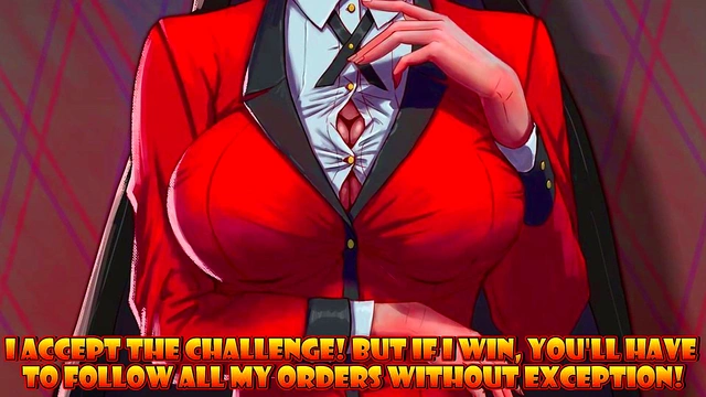 Jabami Yumeko Dominates You With Feets & Dice Games for Humiliating CBT Fun