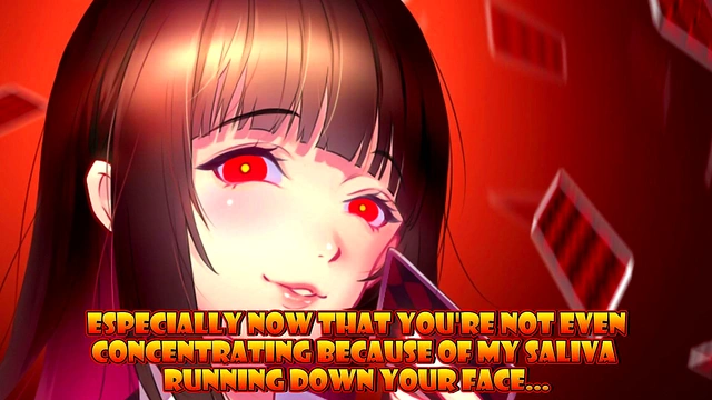 Jabami Yumeko Dominates You With Feets & Dice Games for Humiliating CBT Fun