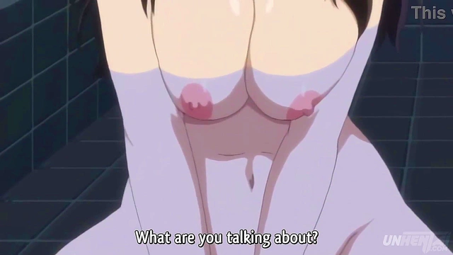 Hot Stepsiblings Fuck in Bath for Steamy Anime Taboo Action