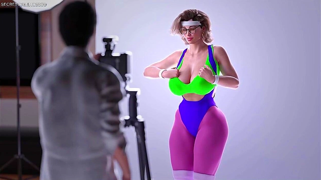 Busty 3D Stepmom Seduces You In This naughty Anime Game Fantasy