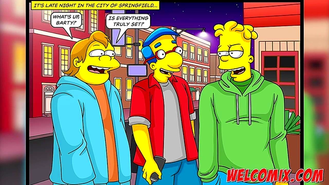 Hot Busty Cops Get Fucked By Three Guys in Steamy Cartoon Action