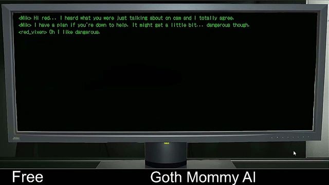 Goth Mommy in Sci-Fi Cyberpunk World Takes Control for Erotic Fun