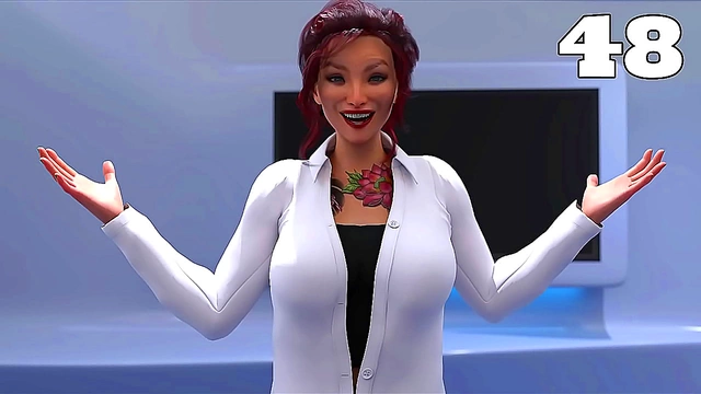 Stranded In Space – Busty New Girl Seduces With Curves & Giant Tits