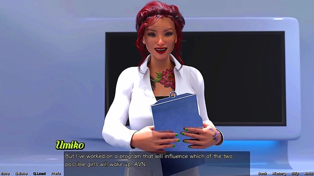 Stranded In Space – Busty New Girl Seduces With Curves & Giant Tits