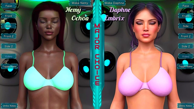 Stranded In Space – Busty New Girl Seduces With Curves & Giant Tits