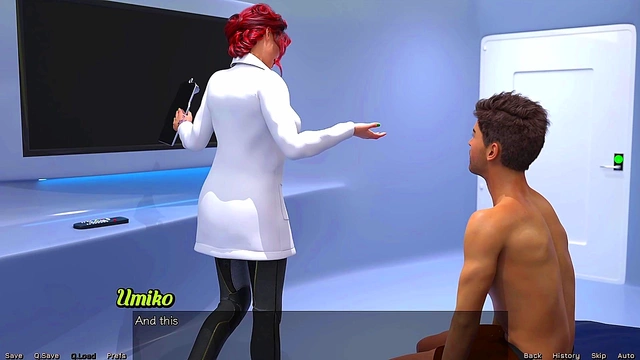 Stranded In Space – Busty New Girl Seduces With Curves & Giant Tits