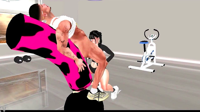 Best Friend Drops Off Girlfriend At Gym, Ends Up Getting Blown By Her