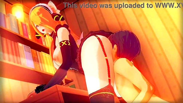 Big-Assed Anime Girls Dominate With Facesitting And Teatrical Action