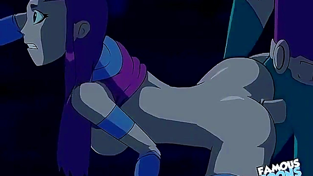 Starfire & Robin Heat Up Teen Titans With Steamy Anime XXX Parody Action