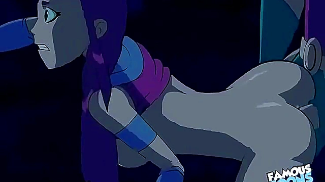 Starfire & Robin Heat Up Teen Titans With Steamy Anime XXX Parody Action