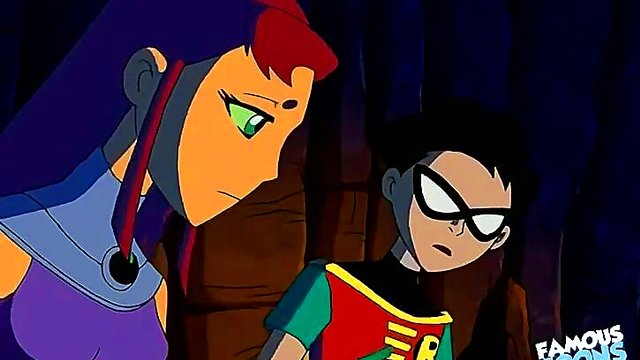 Starfire & Robin Heat Up Teen Titans With Steamy Anime XXX Parody Action