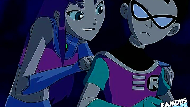 Starfire & Robin Heat Up Teen Titans With Steamy Anime XXX Parody Action