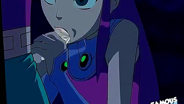 Starfire & Robin Heat Up Teen Titans With Steamy Anime XXX Parody Action