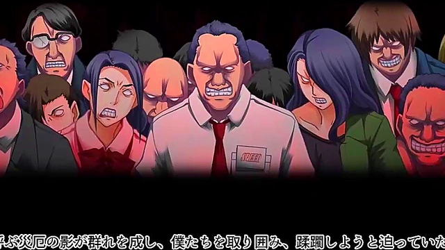 Japanese Hentai Game Babe Gives Intense Blowjob For Hardcore Fun