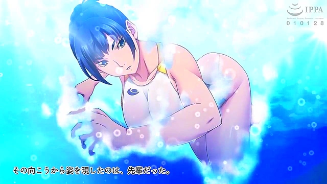 Japanese Hentai Game Babe Gives Intense Blowjob For Hardcore Fun