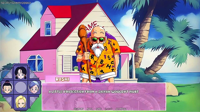 Lonely DBZ Housewife Seduces You In This Busty 3D Anime RPG