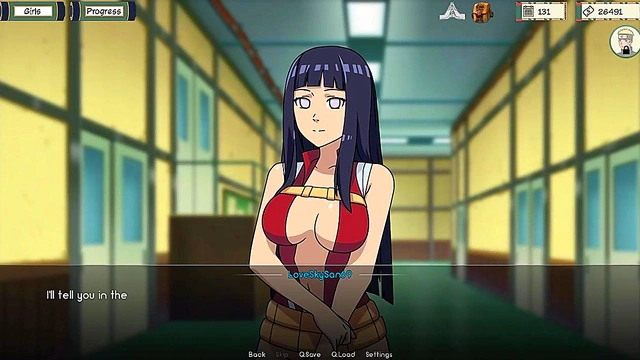 Hinata's Sexy Body Gets Played With By Naruto Trainer In Hot Anime Action
