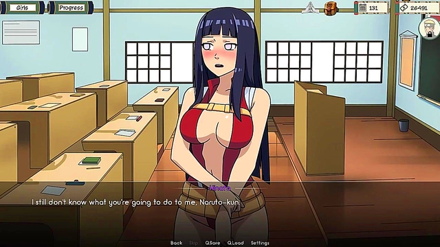 Hinata's Sexy Body Gets Played With By Naruto Trainer In Hot Anime Action
