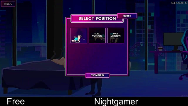 Cute Anime Girlfriend Gets Erotic in Nighttime Casual Sex Session