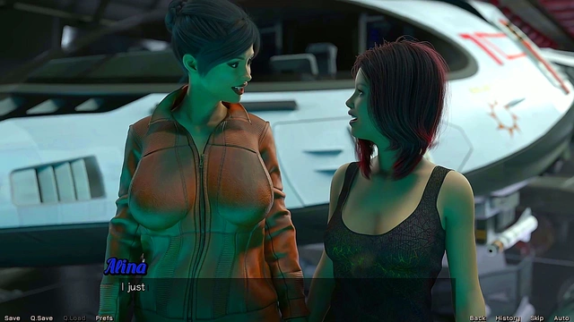 Hot MILF Strands in Space for Busty 3D Hentai Sex with Huge-Cock Creampie