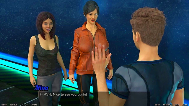 Hot MILF Strands in Space for Busty 3D Hentai Sex with Huge-Cock Creampie