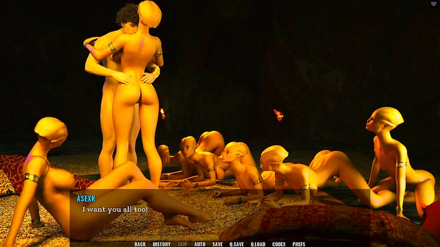 Alien Orgy Adventure – Reverse Gangbang With Sexy Alien Girls