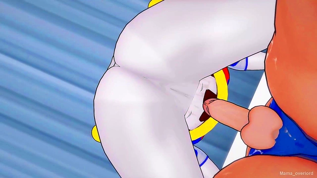 Sporty Pomni from The Amazing Digital Circus Fucks in Infirmary Wearing Sports Outfit