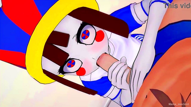 Sporty Pomni from The Amazing Digital Circus Fucks in Infirmary Wearing Sports Outfit