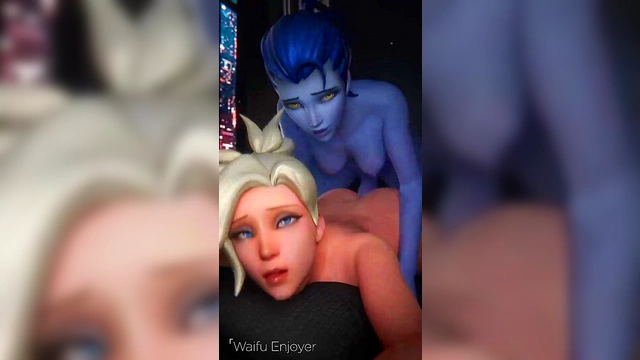Hentai Overwatch Girls Animated In Steamy Cartoon Action Scenes