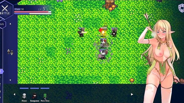 Sexy 3D Anime Queen With Giant Tits And Sexy Outfit Seduces You In New PC Game