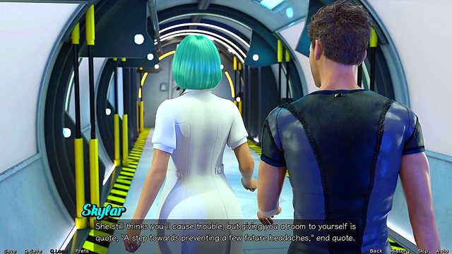 Hot Busty MILF Strands You In Sexy 3D Anime Space Adventure