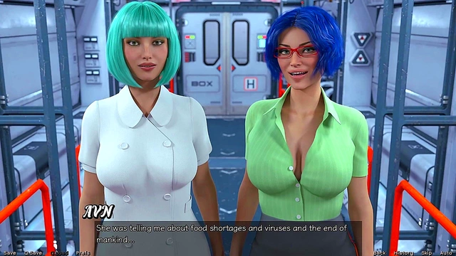 Hot Busty MILF Strands You In Sexy 3D Anime Space Adventure