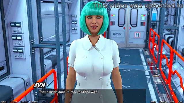 Hot Busty MILF Strands You In Sexy 3D Anime Space Adventure