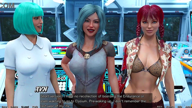 Hot Busty MILF Strands You In Sexy 3D Anime Space Adventure