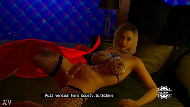 3D Futa Cartoon Gets Morning Pleasure With Busty Goddess