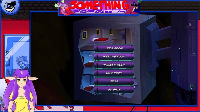 Hot Blonde Harley Quinn VTuber Gives Big-Cock Blowjob & Hot Anime Action