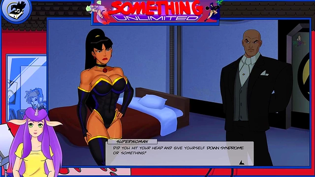 Hot Blonde Harley Quinn VTuber Gives Big-Cock Blowjob & Hot Anime Action