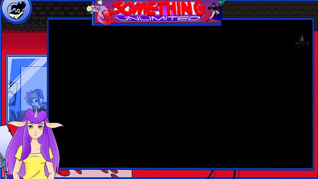 Hot Blonde Harley Quinn VTuber Gives Big-Cock Blowjob & Hot Anime Action