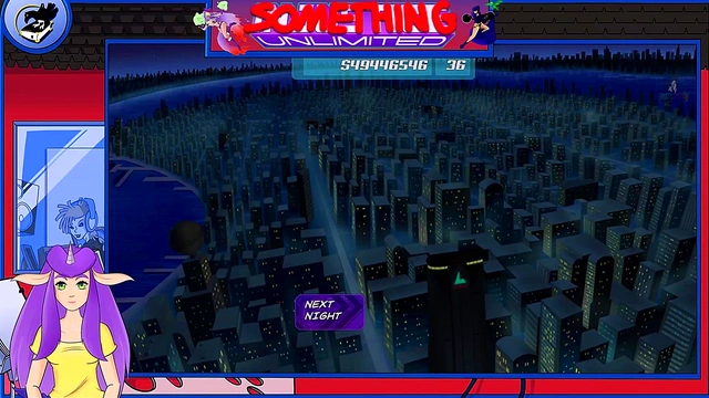 Hot Blonde Harley Quinn VTuber Gives Big-Cock Blowjob & Hot Anime Action