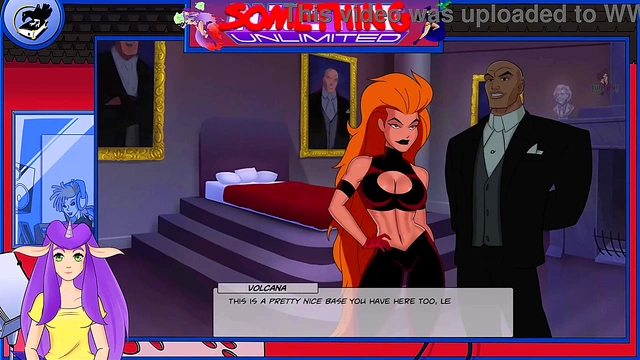 Hot Blonde Harley Quinn VTuber Gives Big-Cock Blowjob & Hot Anime Action