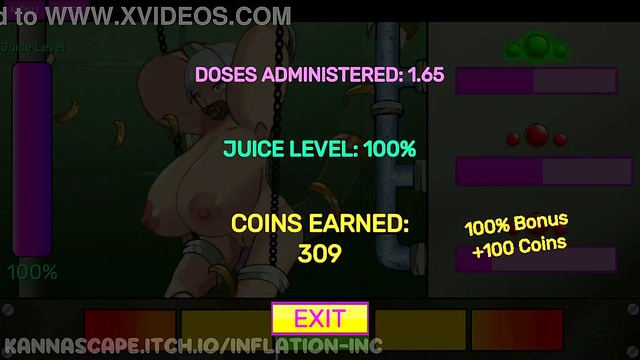 Hentai Anime Babe Enlarges Her Boobs For Erotic Fun