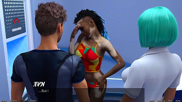 Hot Busty Aliens Seduce Me In Stranded In Space PC Game Adventure