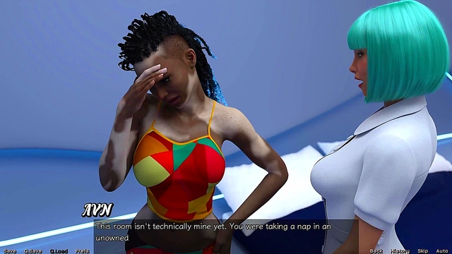 Hot Busty Aliens Seduce Me In Stranded In Space PC Game Adventure