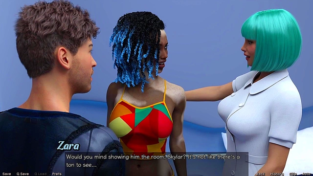 Hot Busty Aliens Seduce Me In Stranded In Space PC Game Adventure