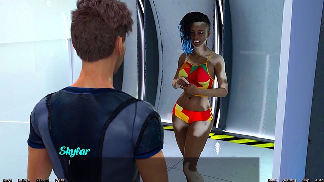 Hot Busty Aliens Seduce Me In Stranded In Space PC Game Adventure