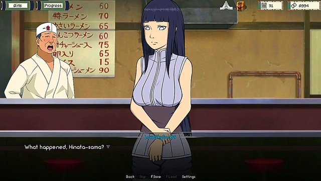 Hinata Gives Intense blowjob While Mikasa Enjoys Passionate Sex In Naruto Anime